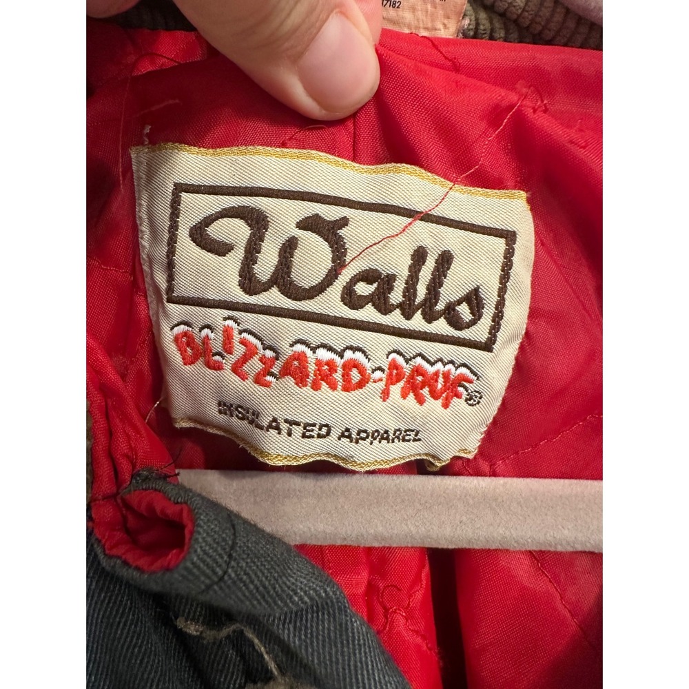 Vintage Walls Blizzard Prud Insulated Jumpsuit Coveralls Gray Size Small - Picture 6 of 11